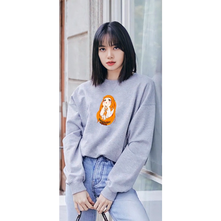 🅳🅵 Sweater Saranghaeyo Anime Sweater Unisex | Dhea Fashion