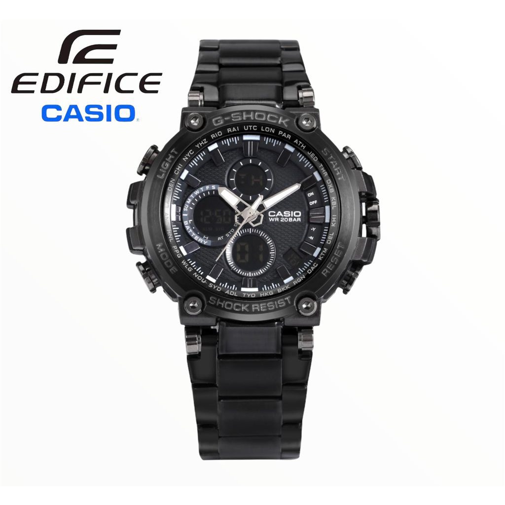 Jual GSHOCK CASIO MTG B-1000 JAM TANGAN CASIO FULL STANLESS STEEL JAM