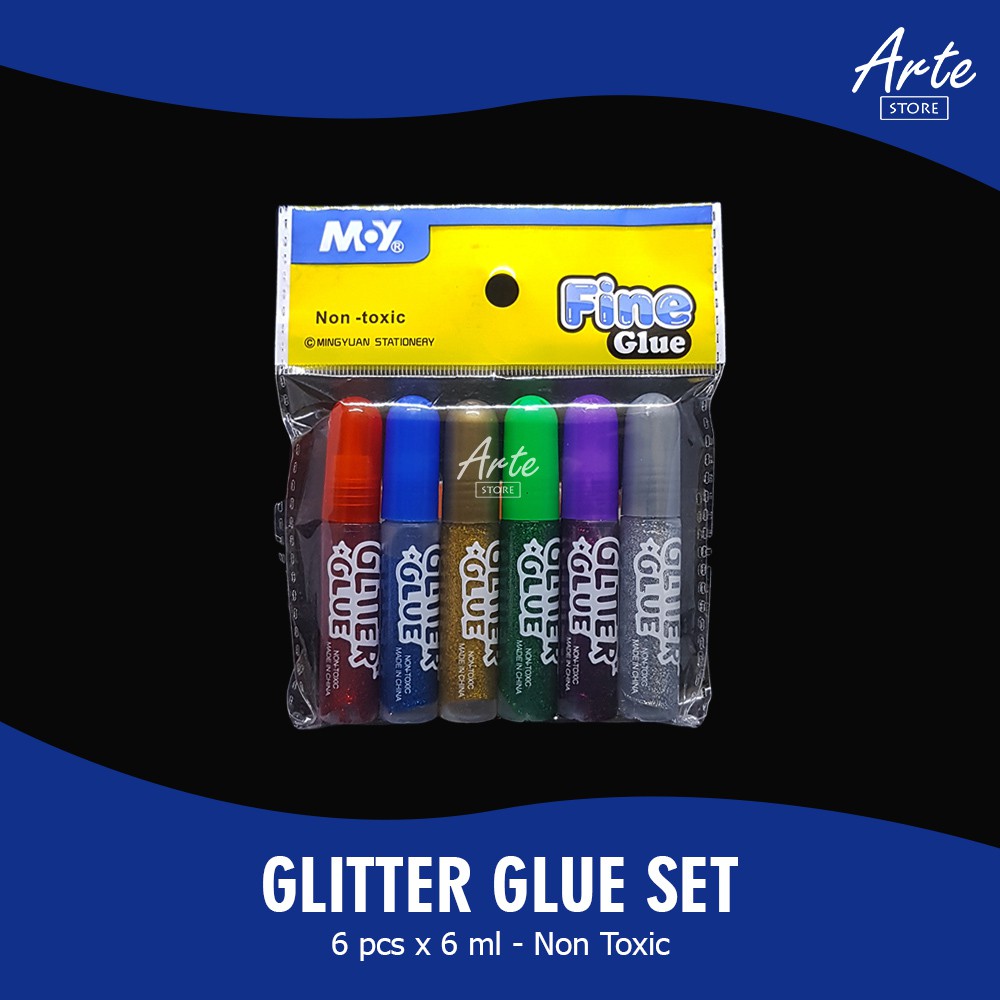 Lem Glitter Glue Set