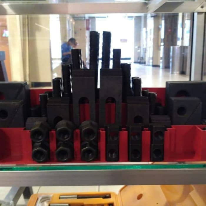 clamping kit m12 set - clamp kit set m12 - klem kit set m12