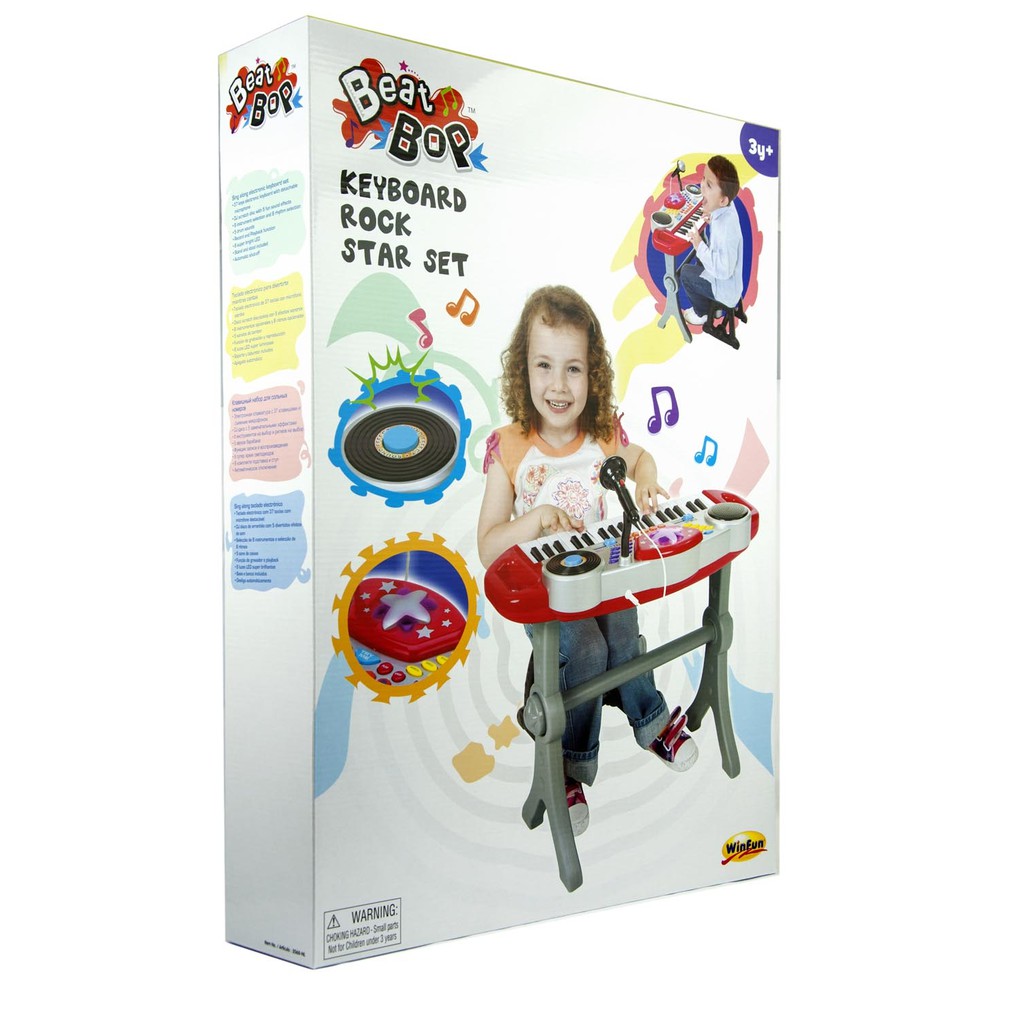 Winfun Mainan Keyboard Rock Star Set