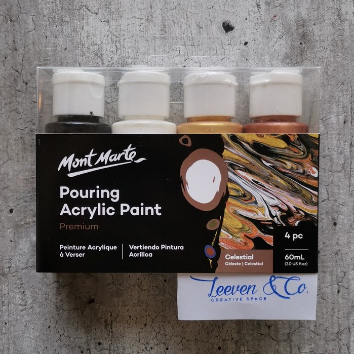 

MONT MARTE POURING ACRYLIC 60ML 4PCS - CELESTIAL