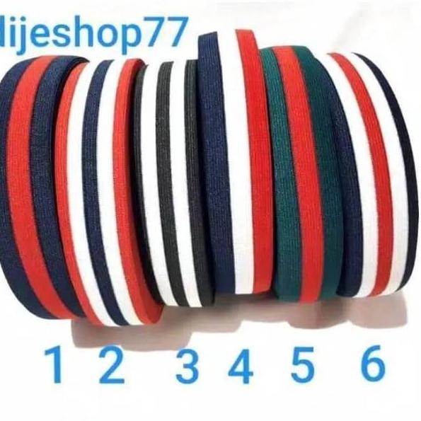 odel Baru-- Karet Elastis 4cm / Rib Karet 4 cm / Rib Jaket Sweater / Karet Celana Harga Per Meter