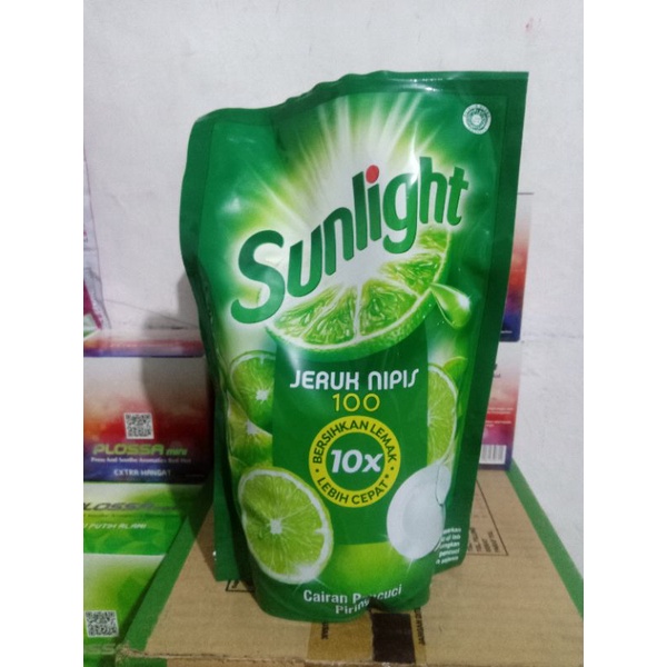 Sunlight Sabun Cuci Piring 460ml 650ml Jeruk Nipis