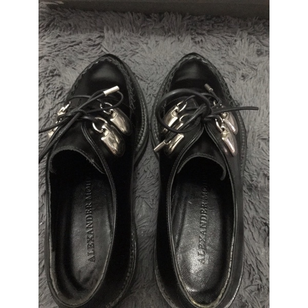 Alexander Mcqueen authentic leather boots