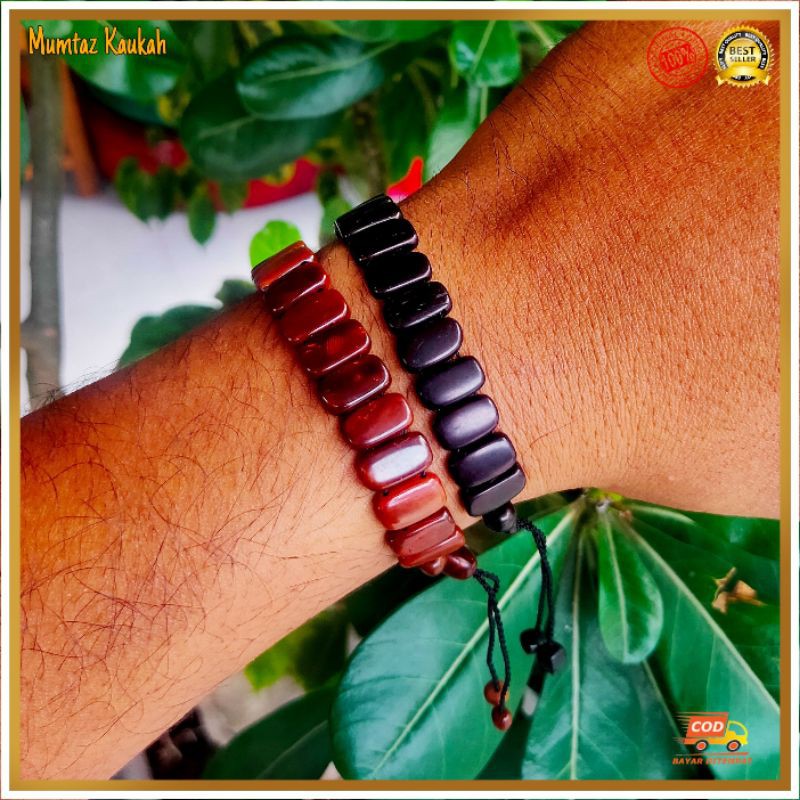 Gelang kaukah rell ori coklat hitam kokka kaoka