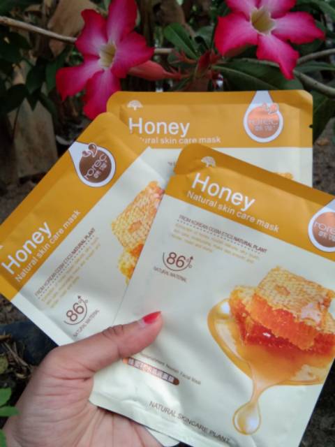 MASKER WAJAH MASKER MADU ASLI MASKER HONEY