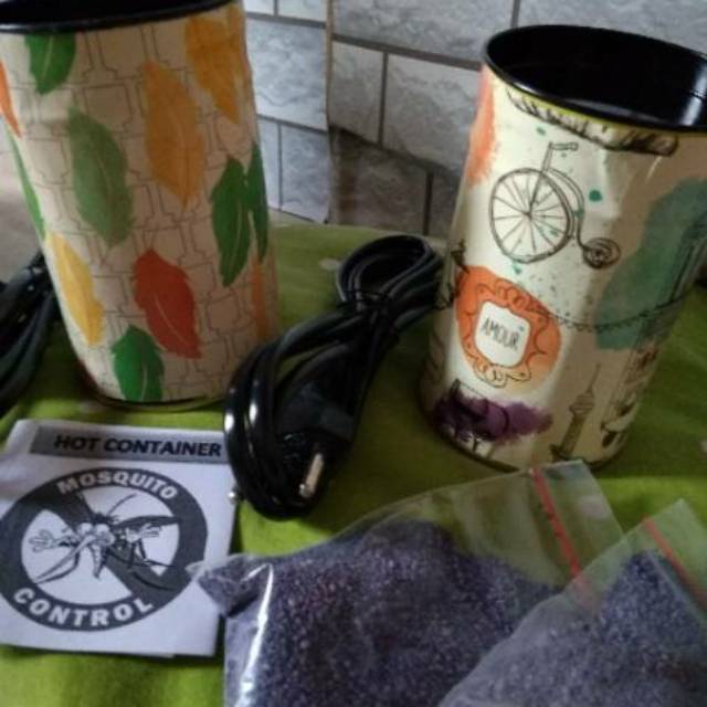 Tungku pemanas obat nyamuk pasir