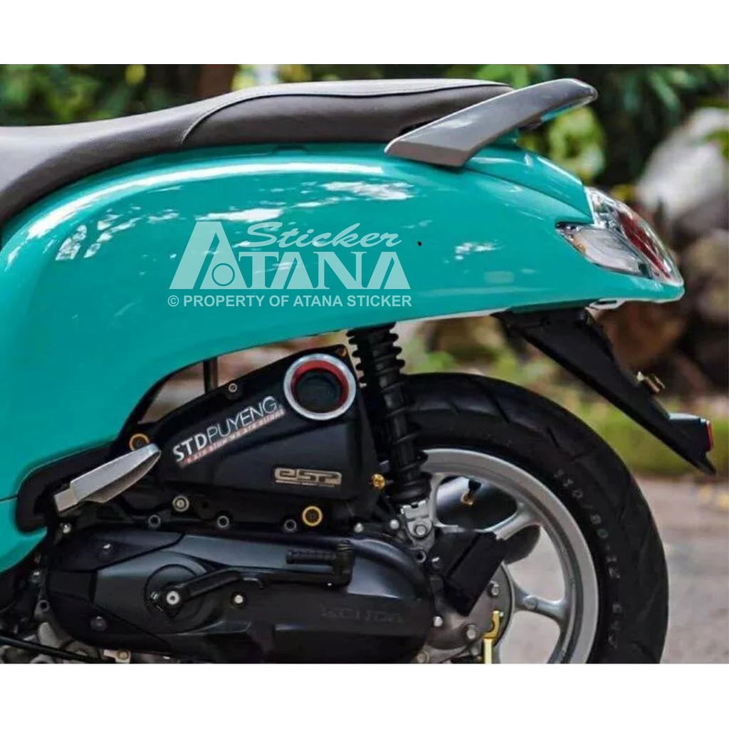 Skotlet Tosca Glossy Scotlet Turquoise Stiker Tukish Metalik Sticker Hijau Decal Vinyl Meteran Roll Sepeda Motor Matic Mobil Scotlite Body Scotlight Nyala Dekorasi Kaca Background Aquarium Lantai Tiang Aksesoris Scoopy PCX NMAX Lexi Vario Beat Mio Vespa