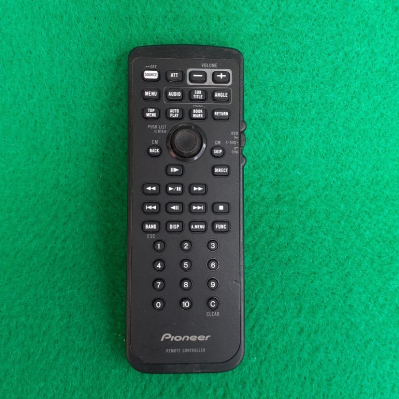Remote PIONEER Head Unit Tape Mobil Original Asli . CXE 1474 .