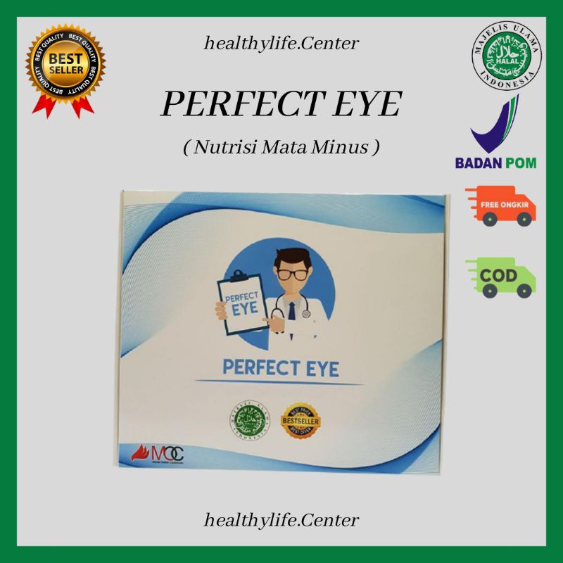 Perfect Eye ORIGINAL BISA COD - Suplemen Mata Minus/Plus/Silinder/Suplemen mata minus