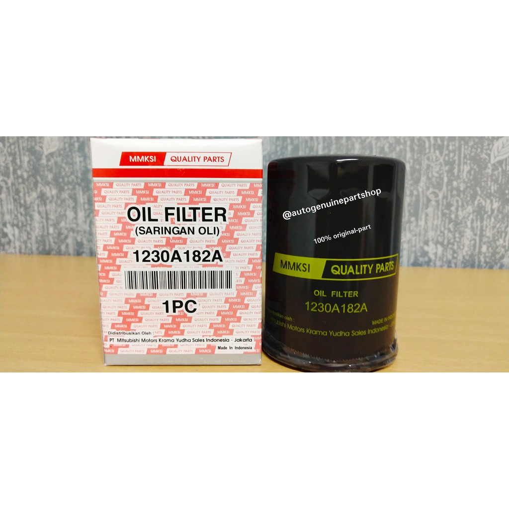 filter oli / saringan oli pajero sport dakar outlander (mitsubishi)