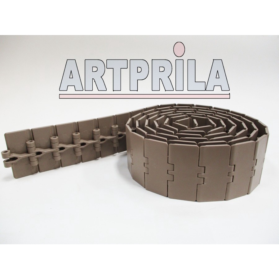 TABLE TOP CHAIN PLASTIC type 820-K450 Straight, W114.3mm @L10 feet