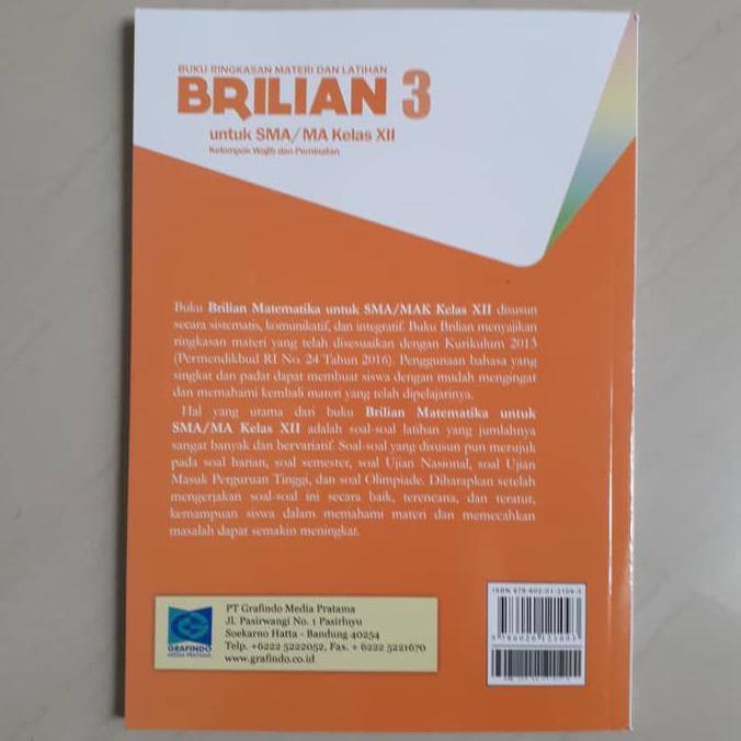 Buku Brilian Matematika Kelas Xii Shopee Indonesia