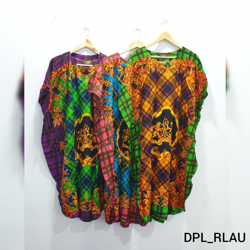 Daster batik motif GUCCI abstrak lengan pendek model terbaru dan terpopuler