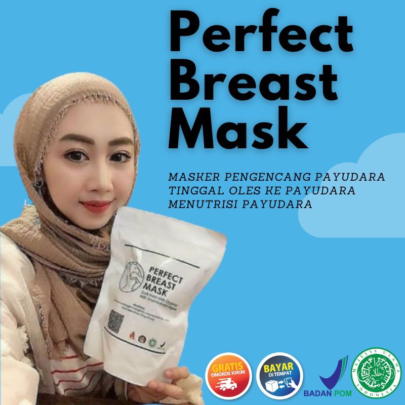 BREAST MASK ORIGINAL BUKAN ECERAN | PEMBESAR DAN PENGENCANG PAYUDARA TIENS | MASKER PAYUDARA
