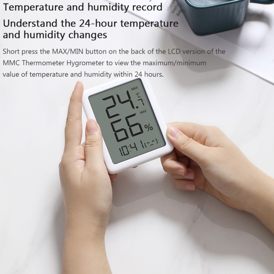 Miaomiaoce MMC Thermometer Hygrometer LCD Temperature Humidity