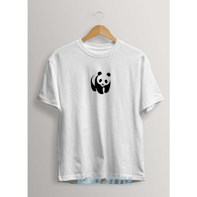 AS / kaos distro motif  panda / baju pria / kaos pria / baju wanita / kaos wanita / pakaian murah / pakaian pria / atasan