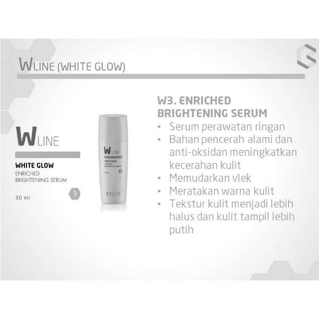 BSKIN W LINE W3 SERUM BRIGHTENING (30ml)