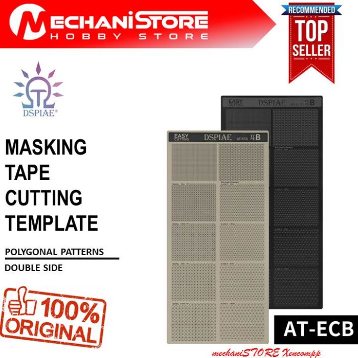 DSPIAE MASKING TAPE CUTTING TEMPLATE AT-ECB MAT- EASY CUTTING GUNDAM