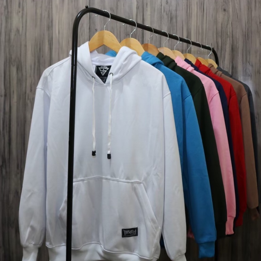 Hoodie Polos Pria Jaket Polos Sweater Polos Oblong Unisex M, L, XL, XXL Cotton Fleece