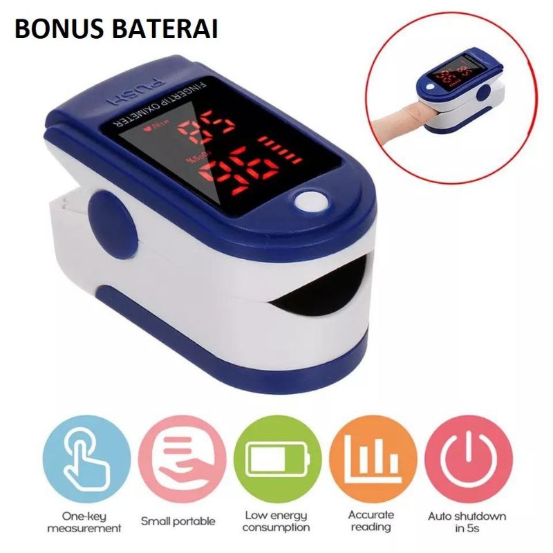 Oxymeter pengukur saturasi oksigen