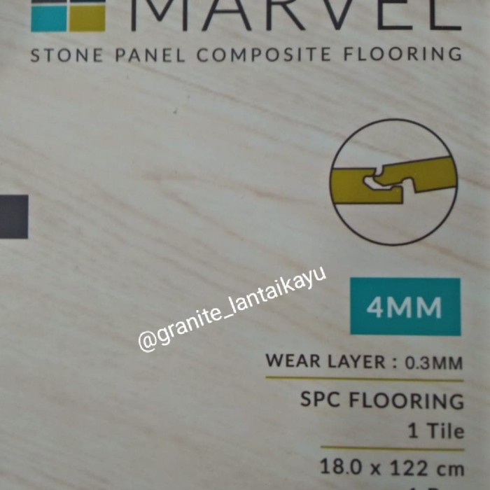 VINYL CLICK MARVEL SPC PROMO TERPASANG