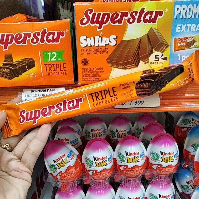 

Superstar Triple Chocolate 18gr