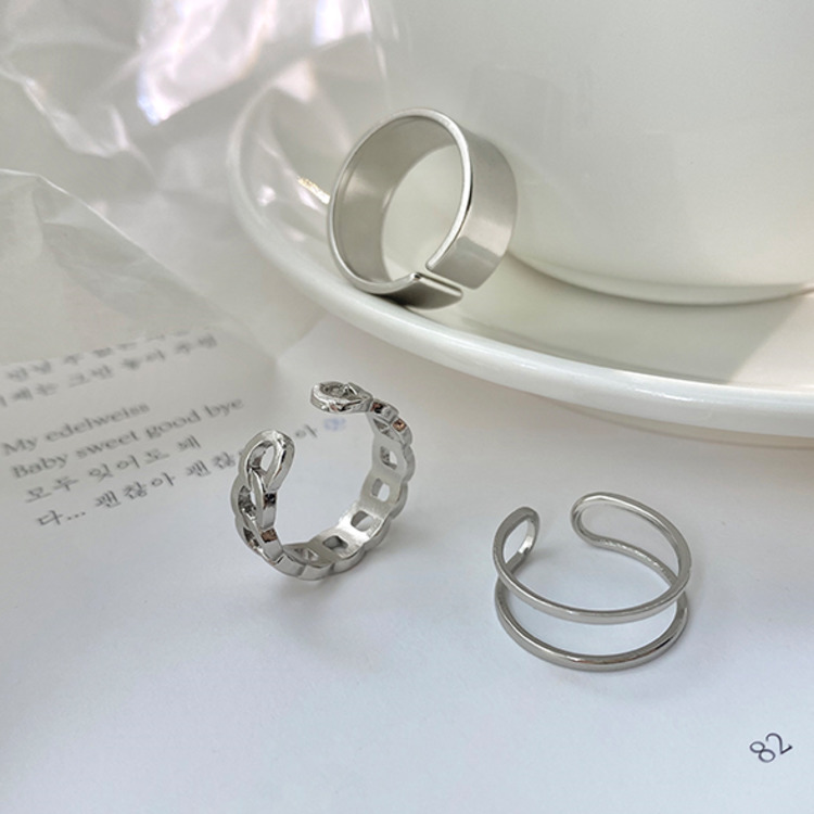 Set Ring Trendy Fashion Personality Simple Adjustable