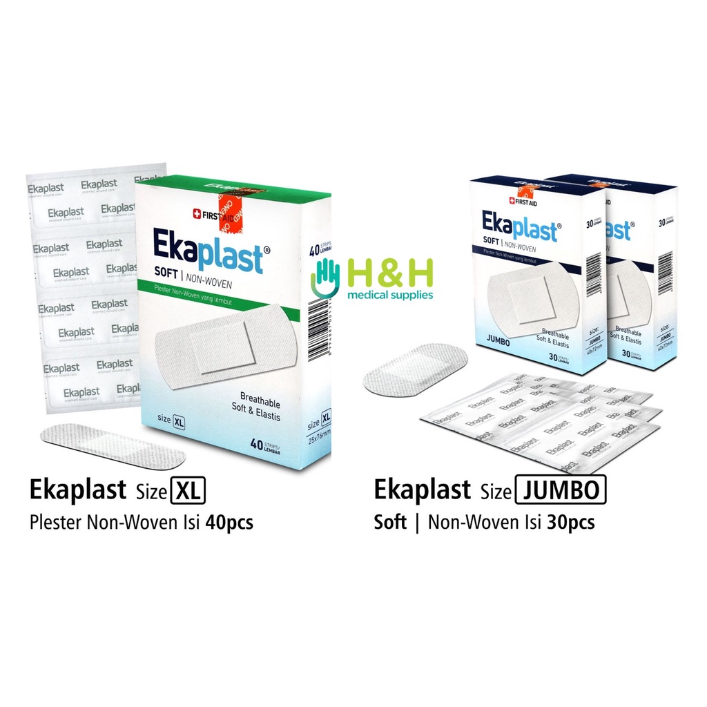 Ekaplast / Plester Non Woven / Plester Luka / Hansaplast / Ekaplast Jumbo