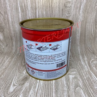 Dempul Kayu Wood Filler impra Jati Atau Kamper 1 kg | Shopee Indonesia