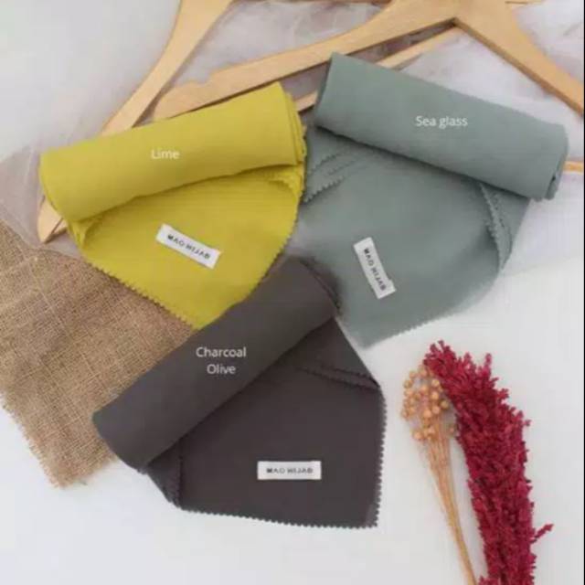 Jilbab voal lasercut murah