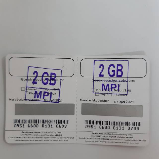 VOCER AXIS AIGO 2 GB