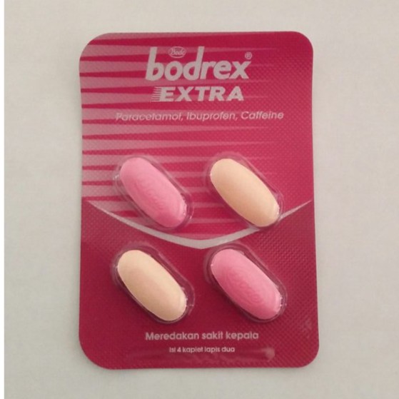 Bodrex Strip isi 4 Tablet ( EXTRA / MIGRA / BATUK FLU)