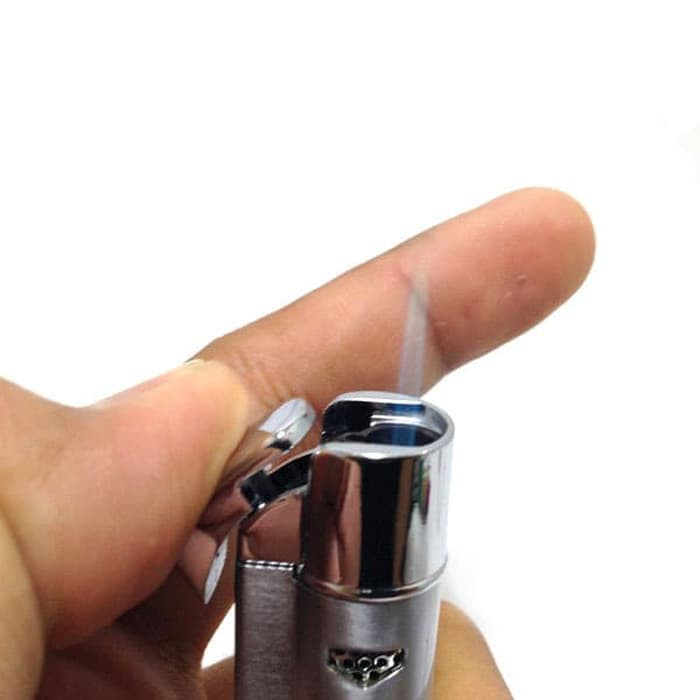 Super Hot! KOREK API AOMAI 9445 SILVER MANCIS LAS LIGHTER KOREK UNIK Terbatas