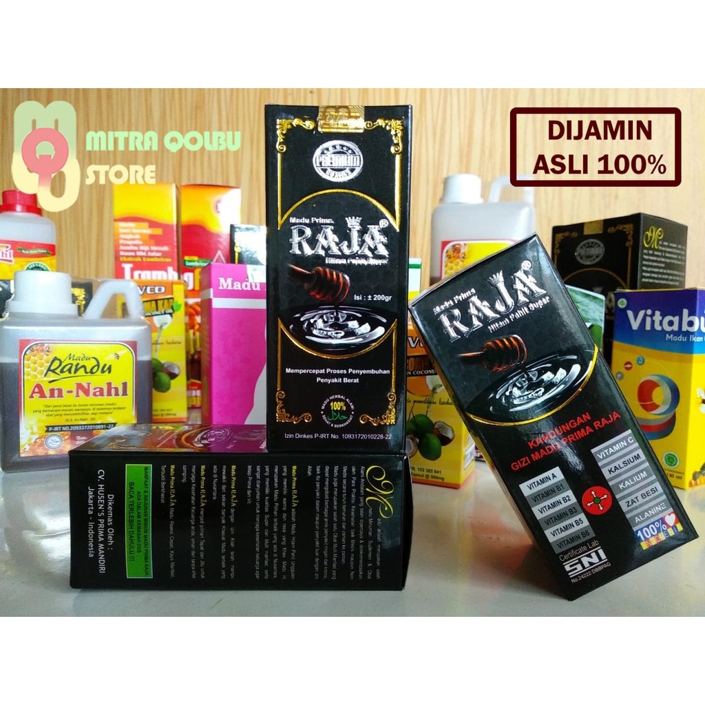 

MADU PRIMA RAJA HITAM PAHIT SUPER 200gr dan 400gr