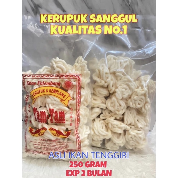 

KERUPUK SANGGUL IKAN TENGGIRI