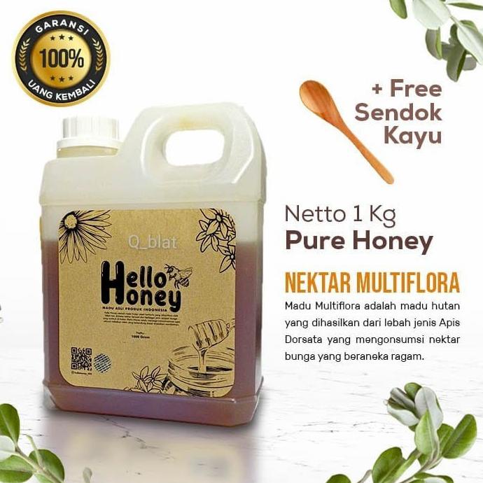 

Madu Asli Hutan Baduy murni Tanpa campuran 1 kg