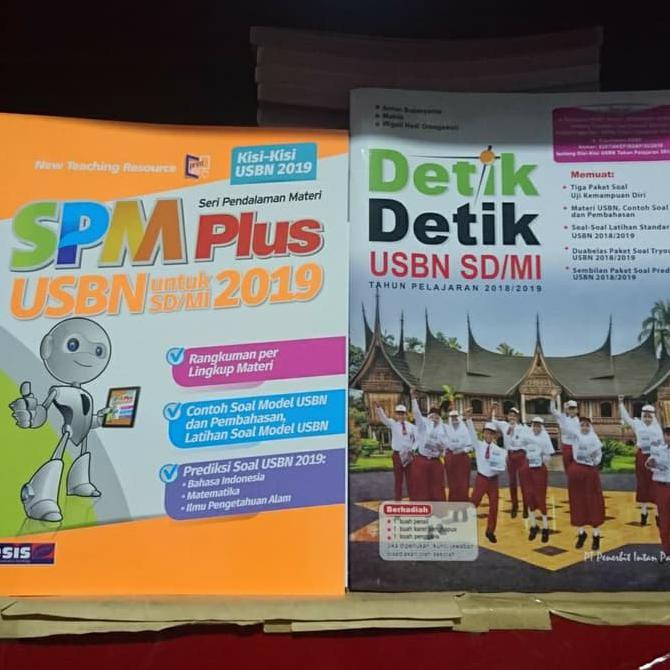 Paket Spm Detik Sd Mi 2019 Dua Buku Kunci Jawaban Shopee Indonesia