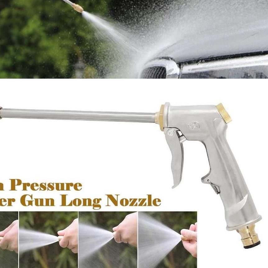 New Super  Semprotan Air Steam Cuci Jet Mobil Water Gun - WRTY345