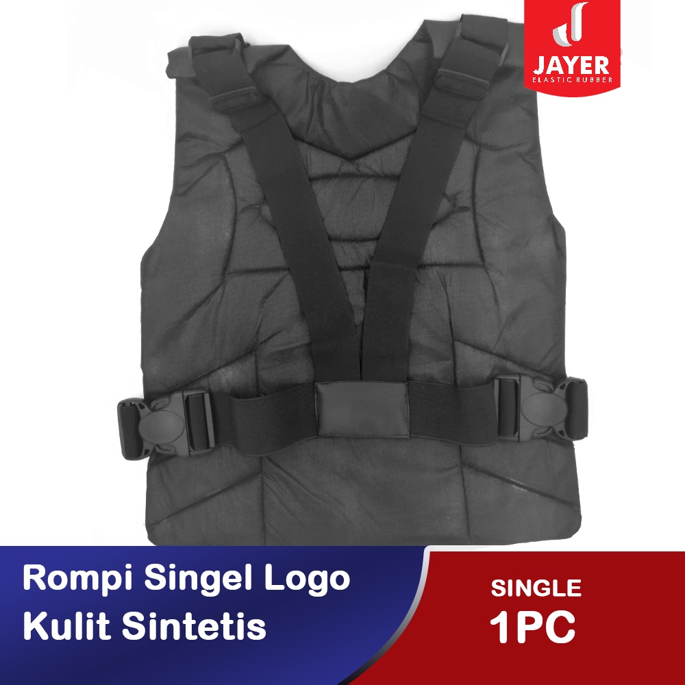 Rompi Motor Anti angin Single Bahan Kalep Kulit sintetis