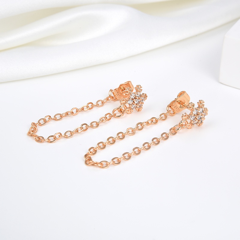 anting titanium wanita emas muda anti karat dewasa tusuk korea asli panjang dan luntur korea style selamanya dewasa 108e