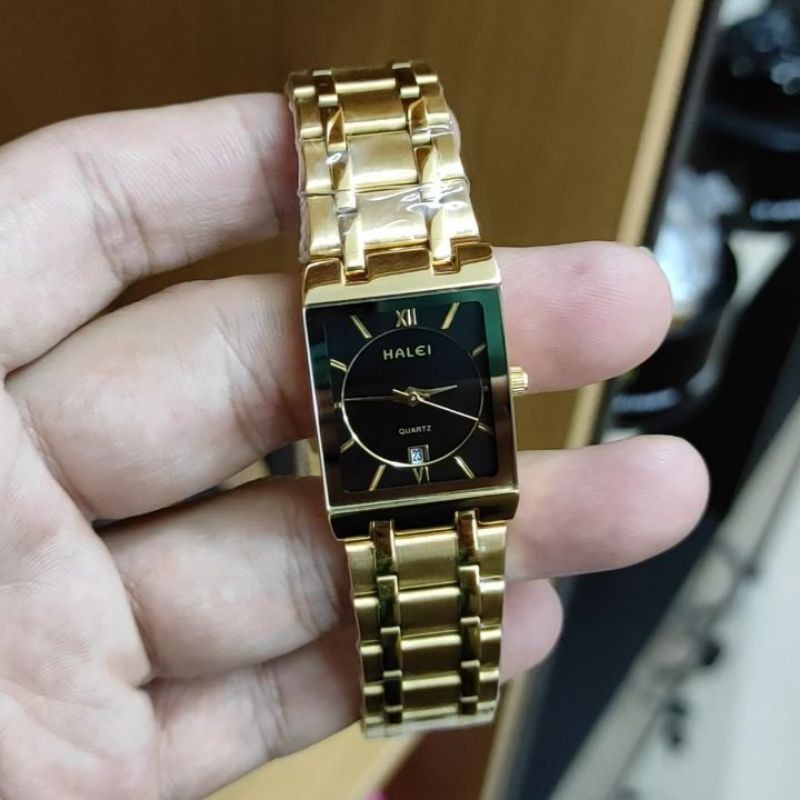 JAM TANGAN HALEI ORIGINAL GOLD