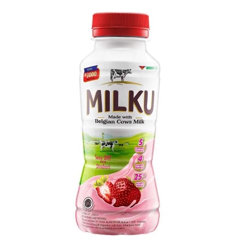 MILKU SUSU UHT / 1 PCS / 200 ML