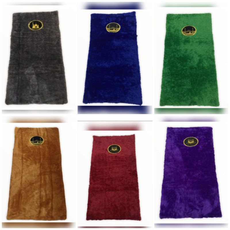 Sajadah bulu surfur/sajadah tebal