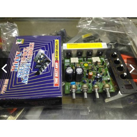 KIt aktif speaker stereo ocl 1100w pmpo