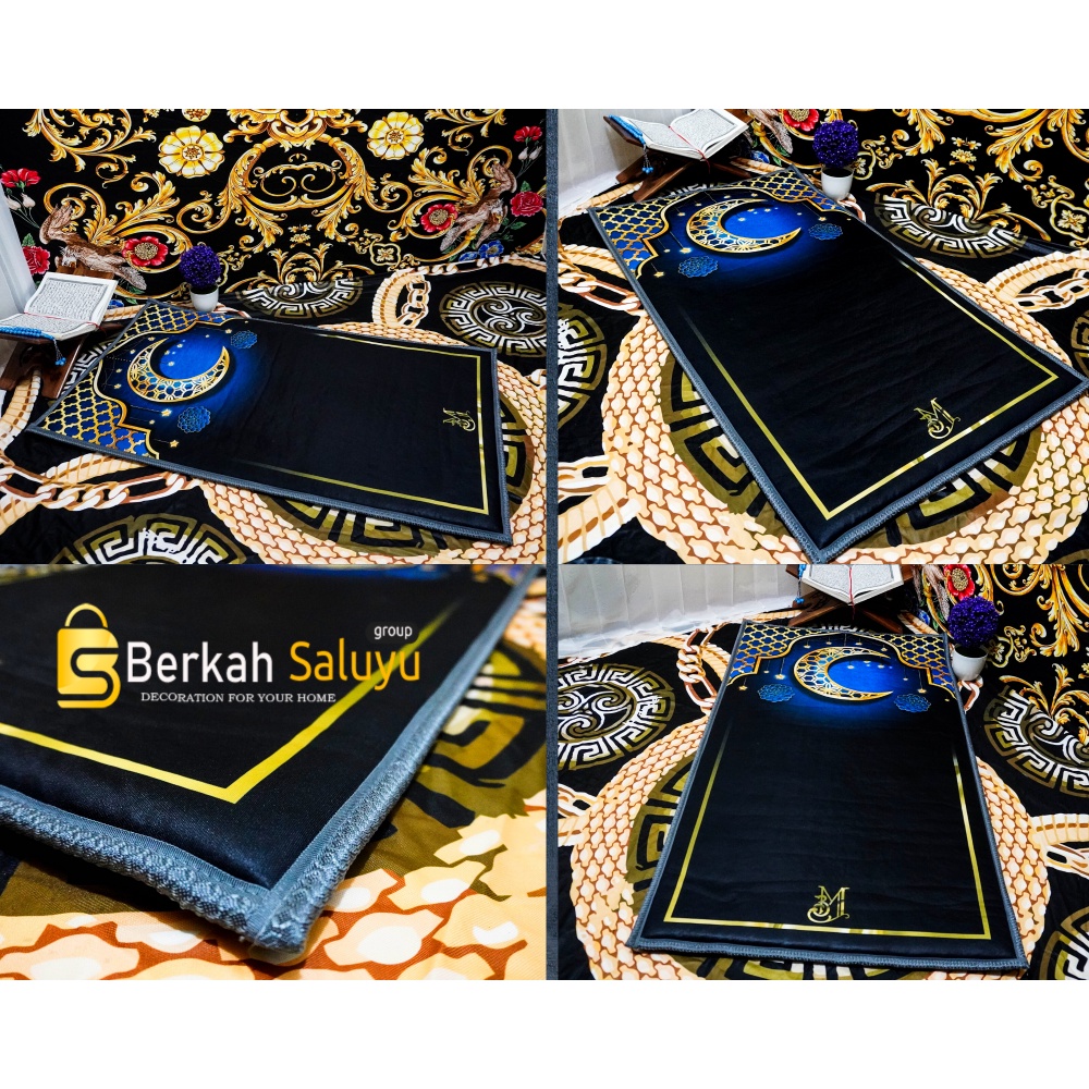 Sajadah Printing Premium Big 115x65cm Tebal SJM12