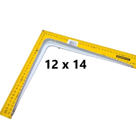 SIKU RAK PUTIH 12 X 14 / SIKU RAK DINDING/ FOLDING BRACKET/SIKU RAK SERBAGUNA MULTIFUNGSI/ SIKU RAK 