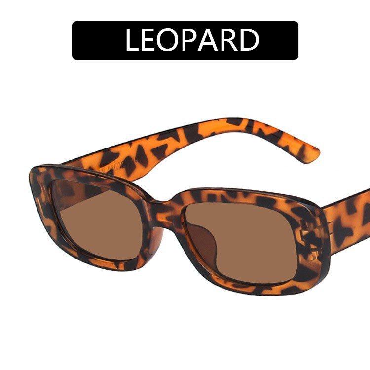 •OKEY BELI•KC407 Kacamata Hitam Wanita Kaca Mata Fashion Retro Vintage Sunglasses  Korean Import-LEOPARD
