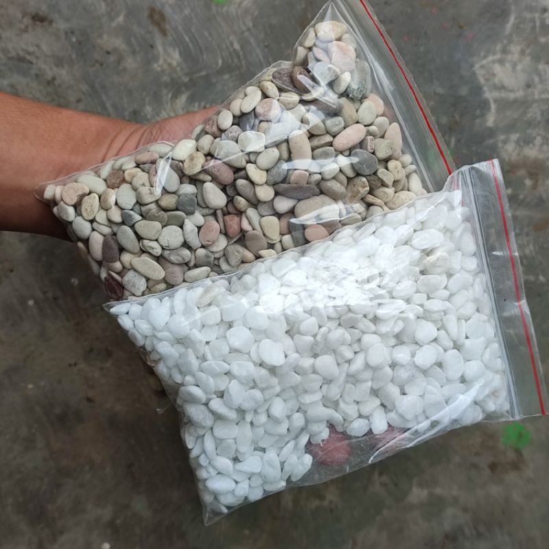 Topping Batu Hias Alam Batu Aquarium 500 gram